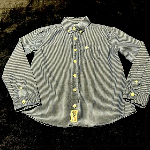 Abercrombie Kids Boys Button-Up Shirt, EUC, Size 7/8 - Picture 1 of 10